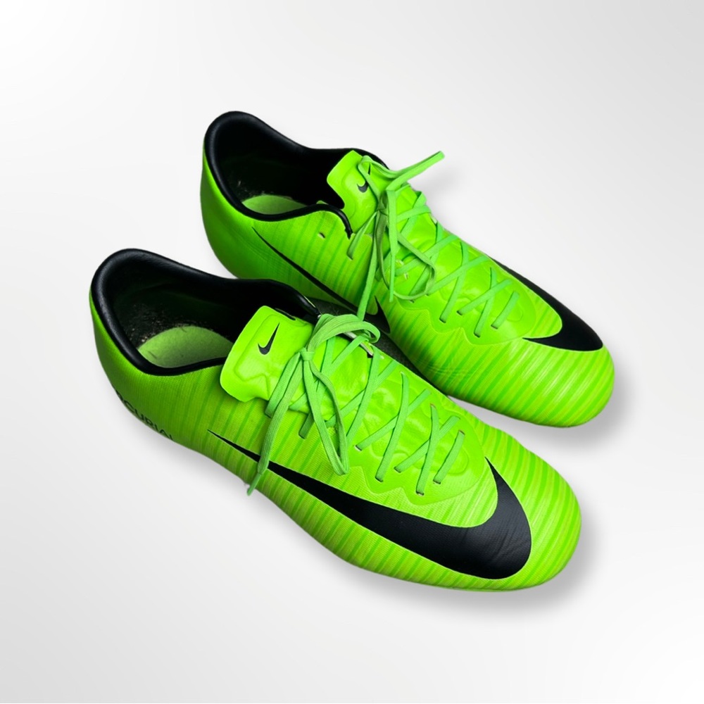 Nike Kids Mercurial Victory VI FG Electric Green/Black/Flash Lime